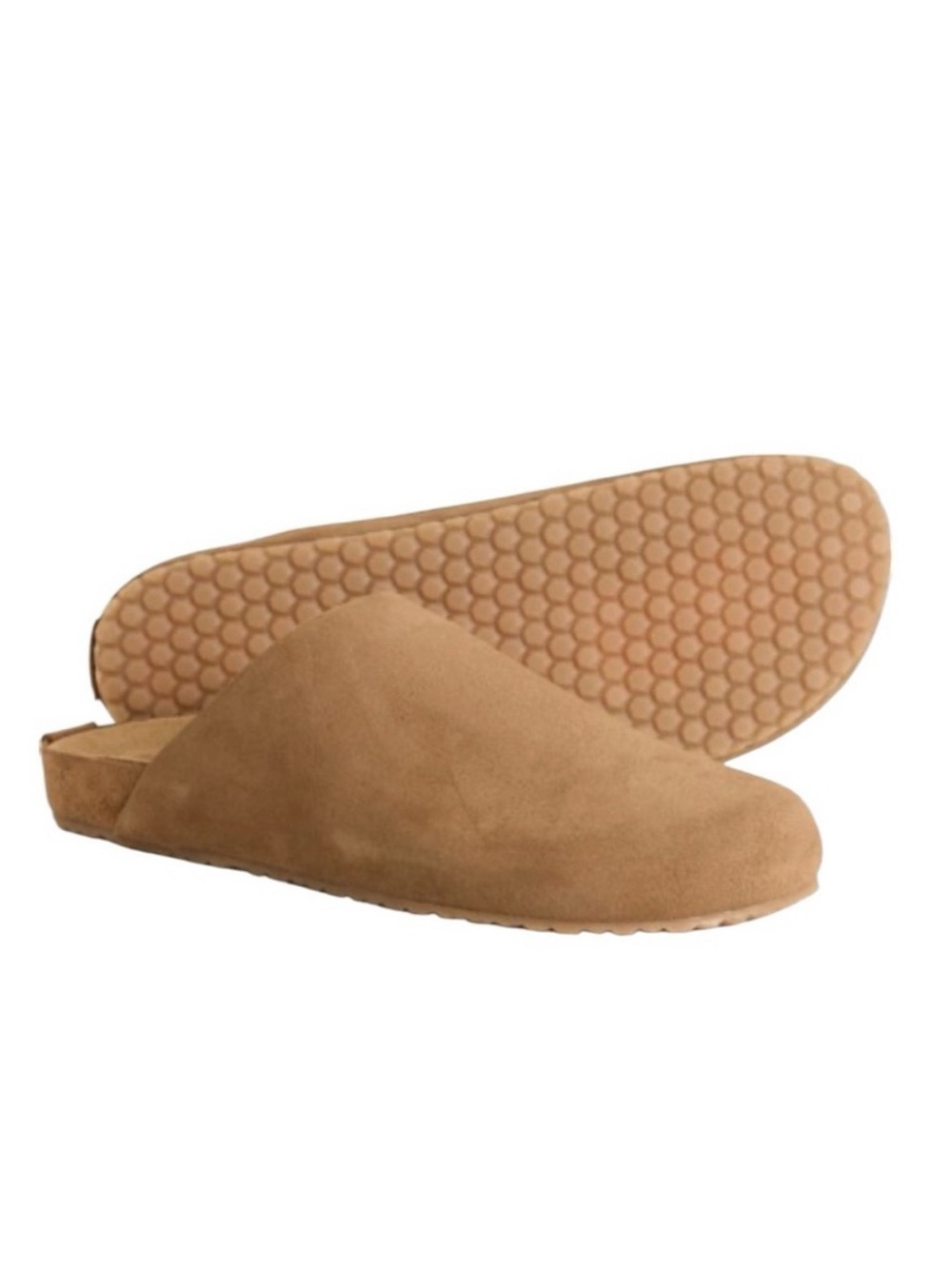 CHILI Women’s Brown Suede Slip-On Mules Size 8 EUC Spanish suede clogs Hugo dupe